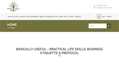 Desktop Screenshot of basicallyuseful.com
